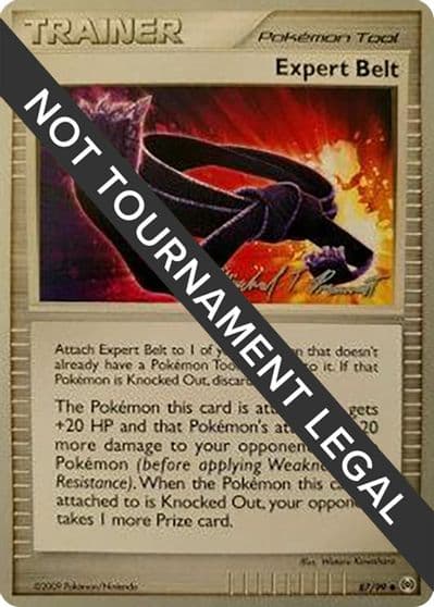 Expert Belt - 2010 (Michael Pramawat) World Championship Decks Pokemon card