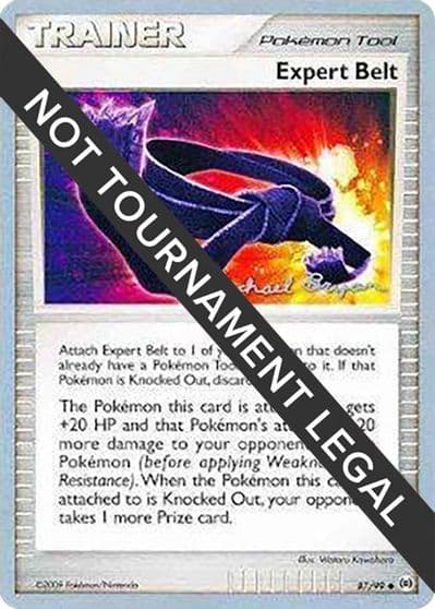 Expert Belt - 2010 (Mychael Bryan) World Championship Decks Pokemon card
