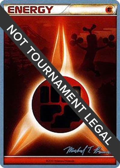 Fighting Energy - 2010 (Michael Pramawat) World Championship Decks Pokemon card
