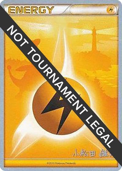 Lightning Energy - 2010 (Yuta Komatsuda) World Championship Decks Pokemon card