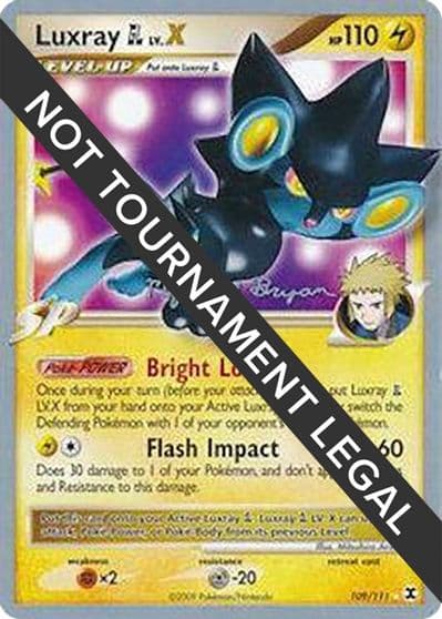 Luxray GL LV.X - 2010 (Mychael Bryan) World Championship Decks Pokemon card