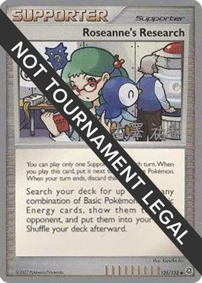 Roseanne's Research - 2010 (Yuka Furusawa) World Championship Decks Pokemon card