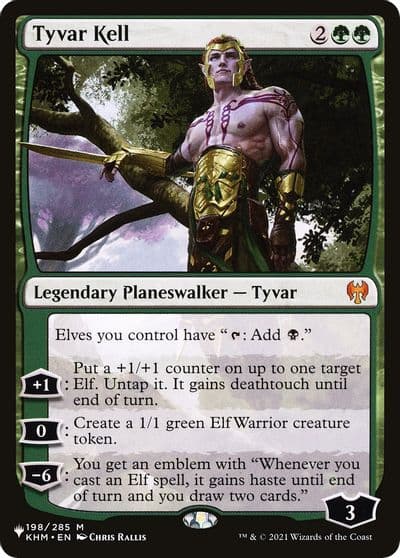Tyvar Kell The List Reprints Magic card