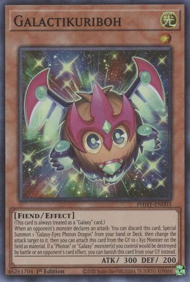 Galactikuriboh Photon Hypernova Yu-Gi-Oh! card