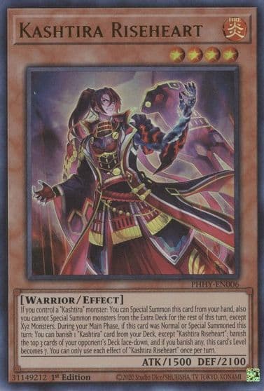 Kashtira Riseheart Photon Hypernova Yu-Gi-Oh! card