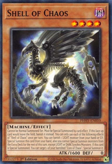 Shell of Chaos Photon Hypernova Yu-Gi-Oh! card