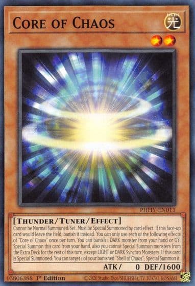 Core of Chaos Photon Hypernova Yu-Gi-Oh! card