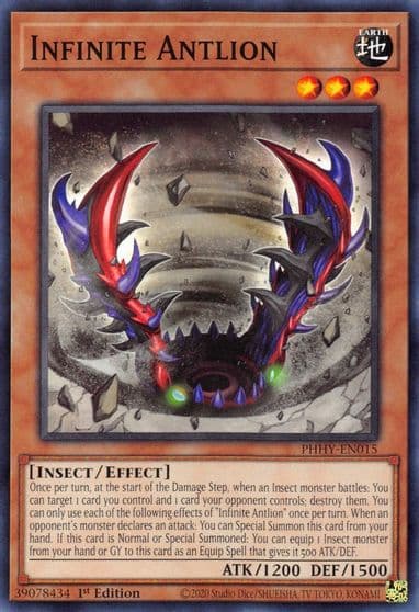 Infinite Antlion Photon Hypernova Yu-Gi-Oh! card