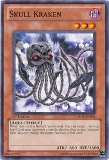 Skull Kraken Generation Force Yu-Gi-Oh! card