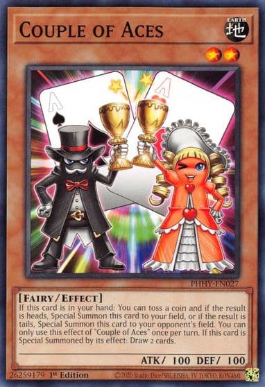 Couple of Aces Photon Hypernova Yu-Gi-Oh! card