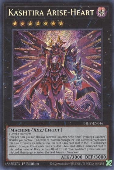 Kashtira Arise Heart Photon Hypernova Yu-Gi-Oh! card