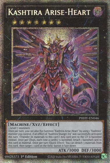 Kashtira Arise Heart Starlight Rare Photon Hypernova Yu-Gi-Oh! card