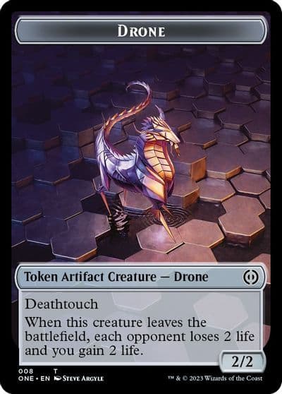 Drone Token Phyrexia: All Will Be One Magic card