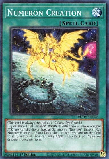 Numeron Creation Photon Hypernova Yu-Gi-Oh! card