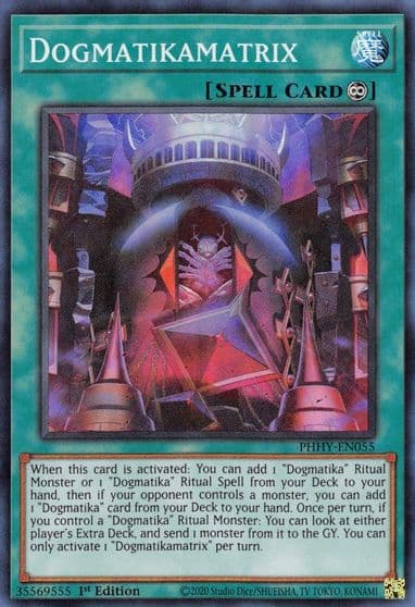 Dogmatikamatrix Photon Hypernova Yu-Gi-Oh! card