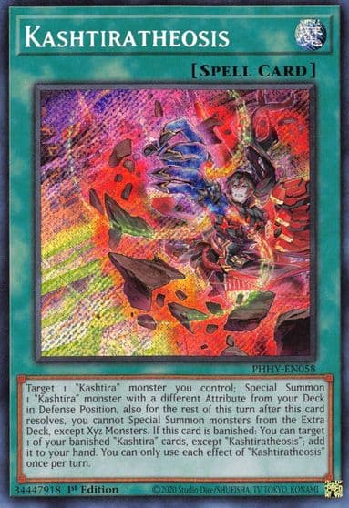 Kashtiratheosis Photon Hypernova Yu-Gi-Oh! card