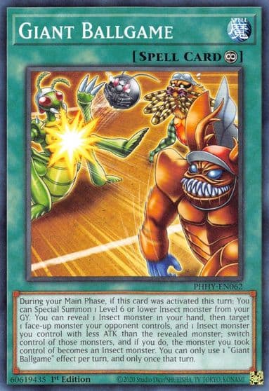Giant Ballgame Photon Hypernova Yu-Gi-Oh! card