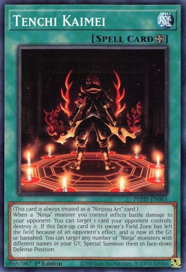 Tenchi Kaimei Photon Hypernova Yu-Gi-Oh! card