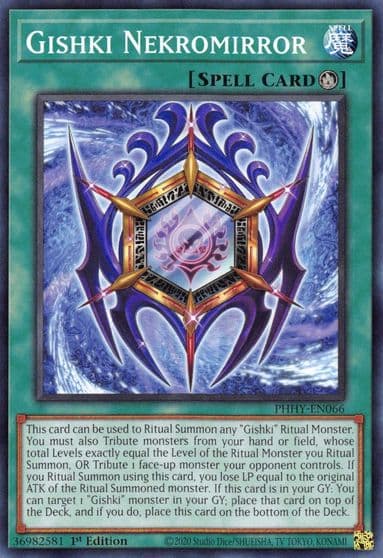 Gishki Nekromirror Photon Hypernova Yu-Gi-Oh! card