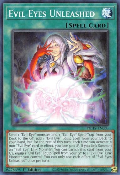 Evil Eyes Unleashed Photon Hypernova Yu-Gi-Oh! card