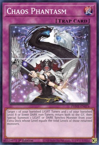 Chaos Phantasm Photon Hypernova Yu-Gi-Oh! card