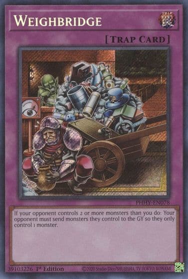 Weighbridge Photon Hypernova Yu-Gi-Oh! card