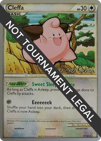 Cleffa - 2011 (David Cohen) World Championship Decks Pokemon card