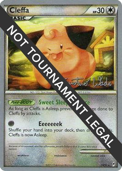 Cleffa - 2011 (Gustavo Wada) World Championship Decks Pokemon card