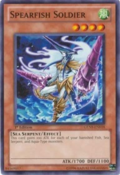 Spearfish Soldier Generation Force Yu-Gi-Oh! card