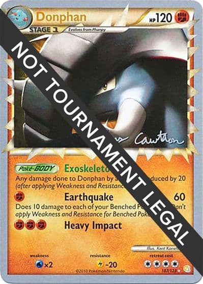 Donphan - 2011 (Ross Cawthon) World Championship Decks Pokemon card