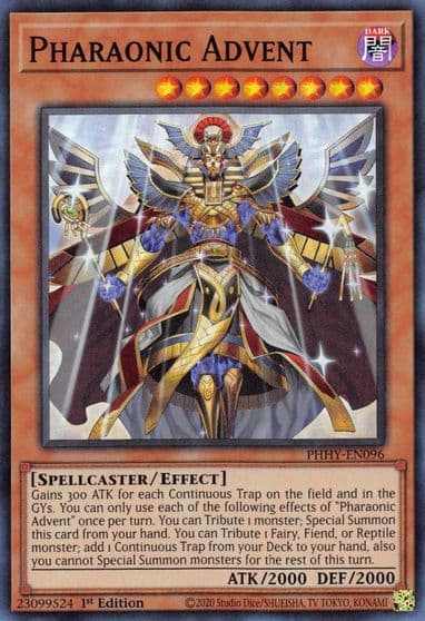 Pharaonic Advent Photon Hypernova Yu-Gi-Oh! card