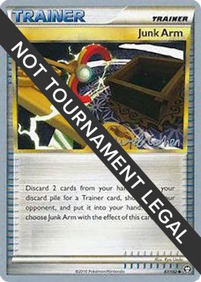 Junk Arm - 2011 (David Cohen) World Championship Decks Pokemon card