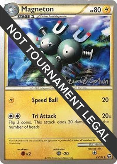 Magneton - 2011 (David Cohen) World Championship Decks Pokemon card