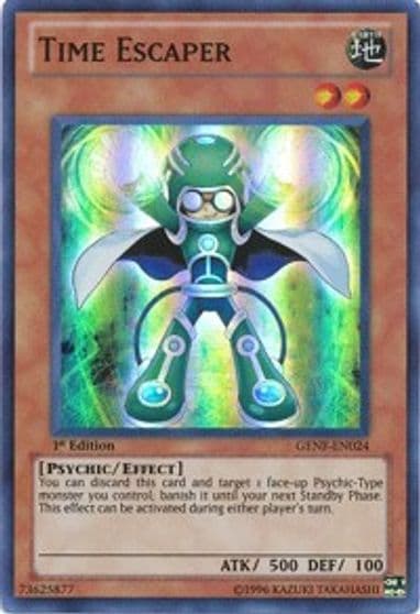 Time Escaper Generation Force Yu-Gi-Oh! card