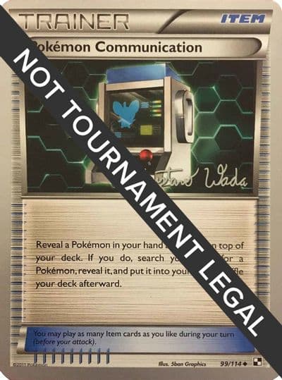 Pokemon Communication - 2011 (Gustavo Wada) World Championship Decks Pokemon card