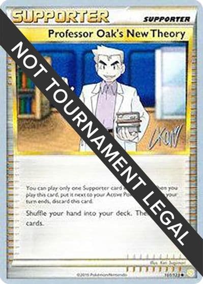 Professor Oak's New Theory - 2011 (Christopher Kan) World Championship Decks Pokemon card
