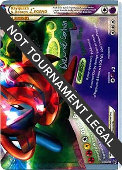 Rayquaza & Deoxys Legend (90) - 2011 (David Cohen) World Championship Decks Pokemon card