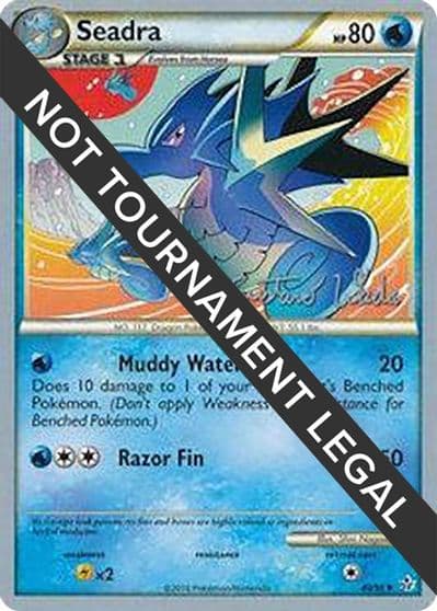 Seadra - 2011 (Gustavo Wada) World Championship Decks Pokemon card