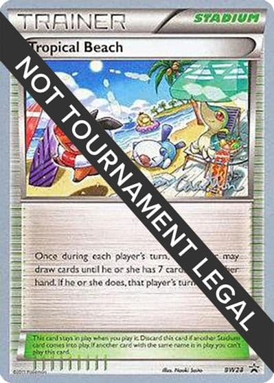 Tropical Beach - 2011 (Ross Cawthon) World Championship Decks Pokemon card