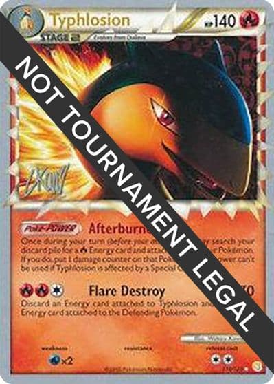 Typhlosion - 2011 (Christopher Kan) World Championship Decks Pokemon card