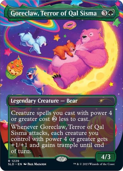 Goreclaw Terror of Qal Sisma Secret Lair Drop Series Magic card