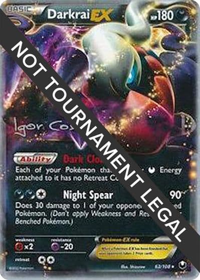 Darkrai EX - 2012 (Igor Costa) World Championship Decks Pokemon card