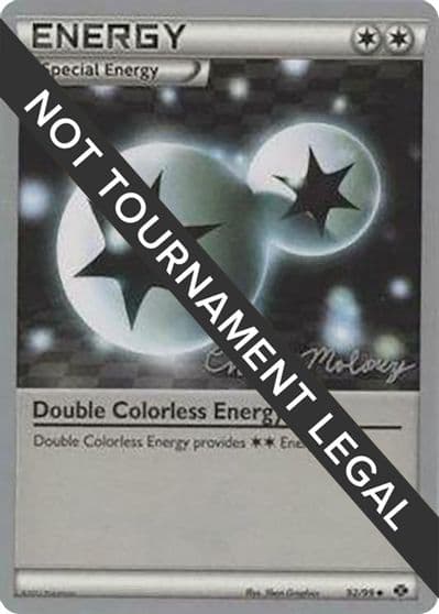 Double Colorless Energy - 2012 (Chase Moloney) World Championship Decks Pokemon card