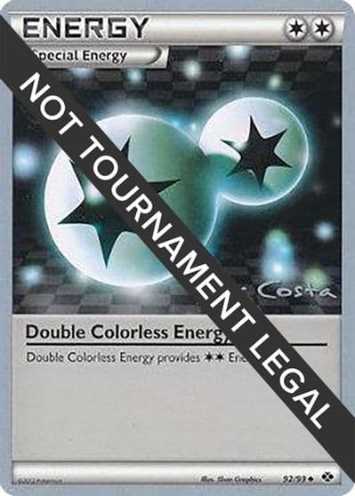 Double Colorless Energy - 2012 (Igor Costa) World Championship Decks Pokemon card