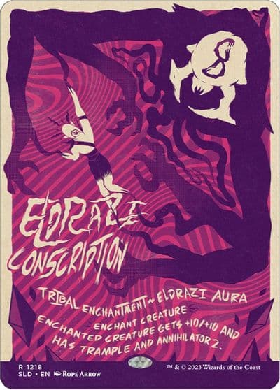 Eldrazi Conscription Secret Lair Drop Series Magic card