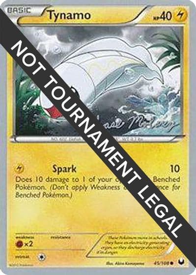 Tynamo - 2012 (Chase Moloney) World Championship Decks Pokemon card