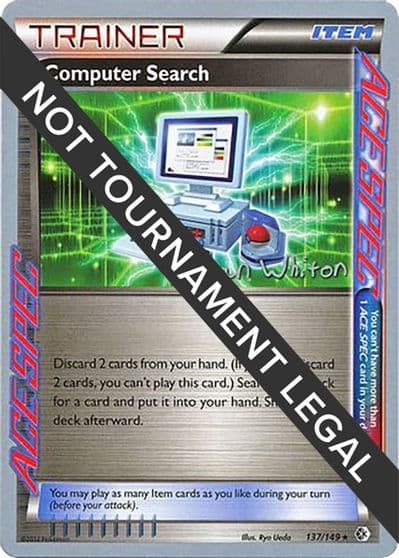 Computer Search - 2013 (Ian Whiton) World Championship Decks Pokemon card