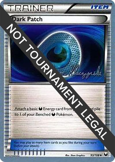 Dark Patch - 2013 (Jason Klaczynski) World Championship Decks Pokemon card