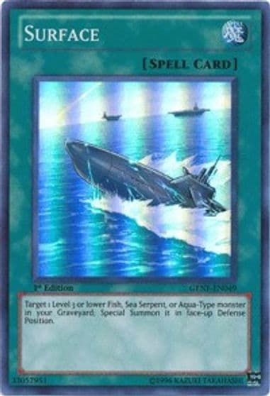 Surface Generation Force Yu-Gi-Oh! card
