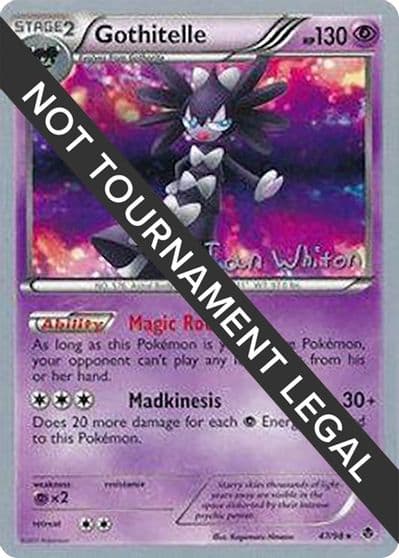 Gothitelle - 2013 (Ian Whiton) World Championship Decks Pokemon card